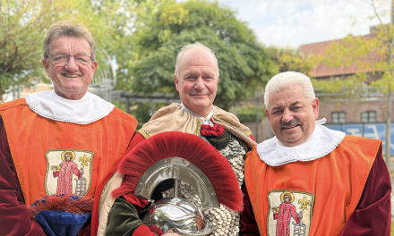 Wenn St. Martin durch die Gemeinde zieht