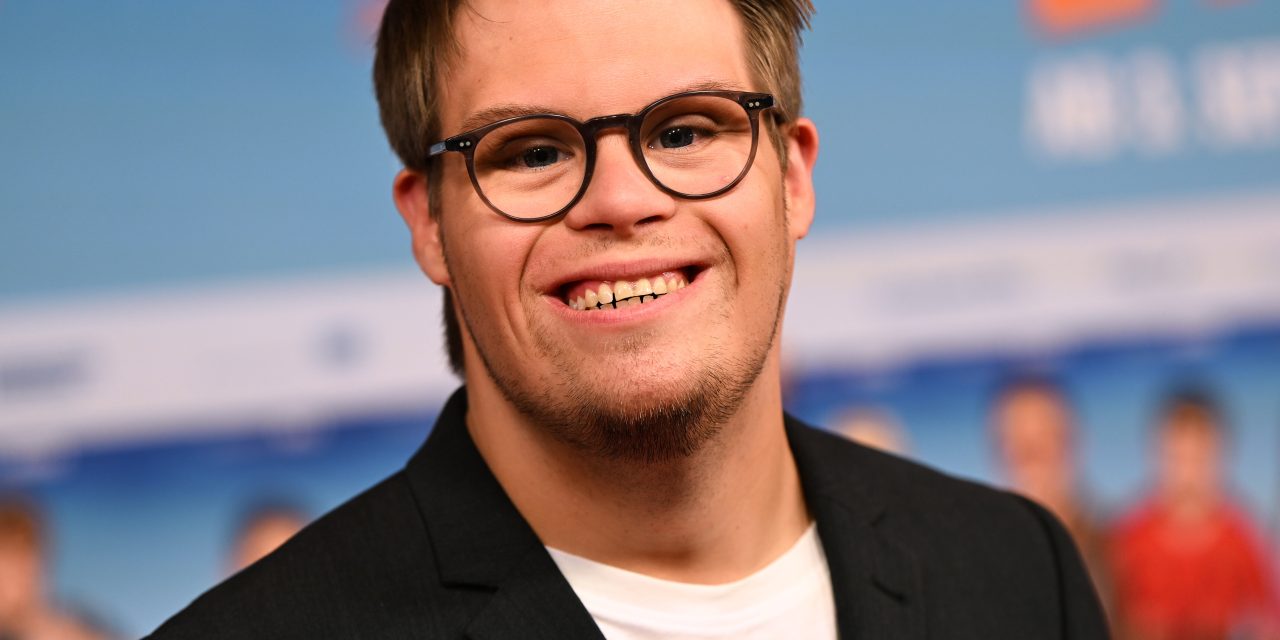 Simon Rupp auf der großen Leinwand
