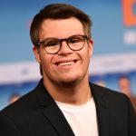 Simon Rupp auf der großen Leinwand