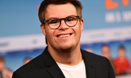 Simon Rupp auf der großen Leinwand