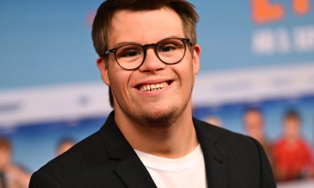 Simon Rupp auf der großen Leinwand